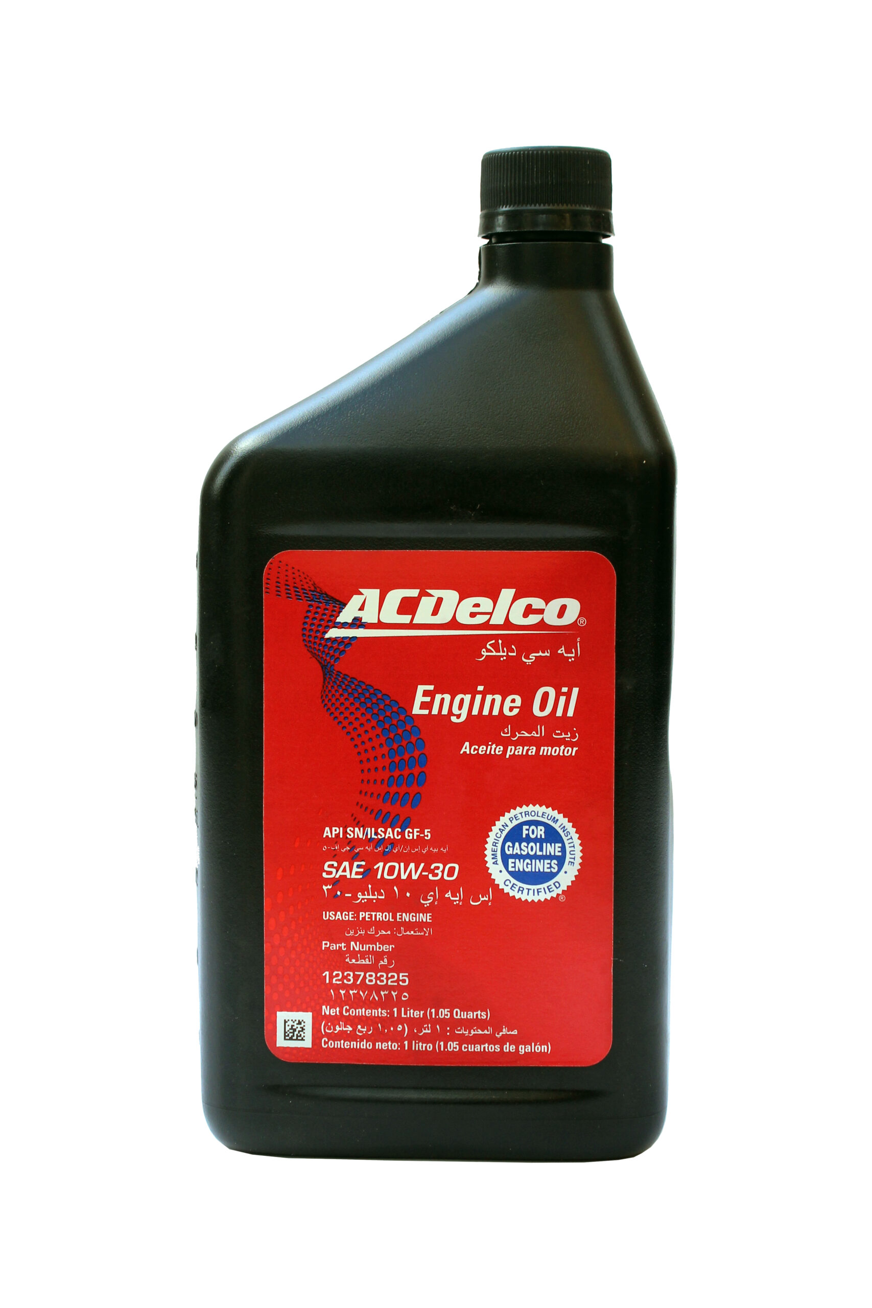 ACDELCO SN 10W30 GRADE MINERAL ENGINE OIL