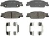 BRAKE PAD REAR 19108022 ,  89032287/ 17D922CH