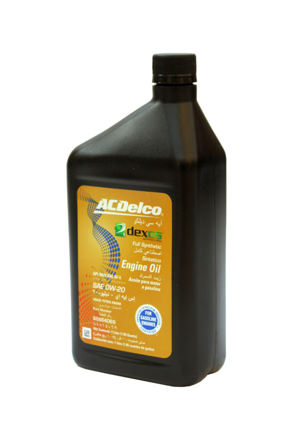 0W20 DEXOS1 GEN2 – FULL SYNTHETIC OIL – 1L*12 – ACDELCO – USA