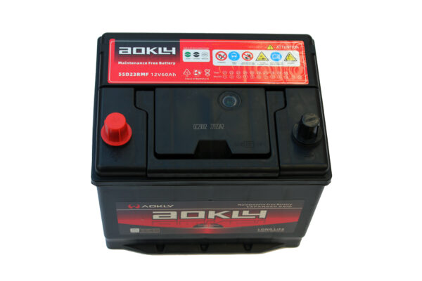 AOKLY  BATTERY 12V60AH / BC-55D23RMF