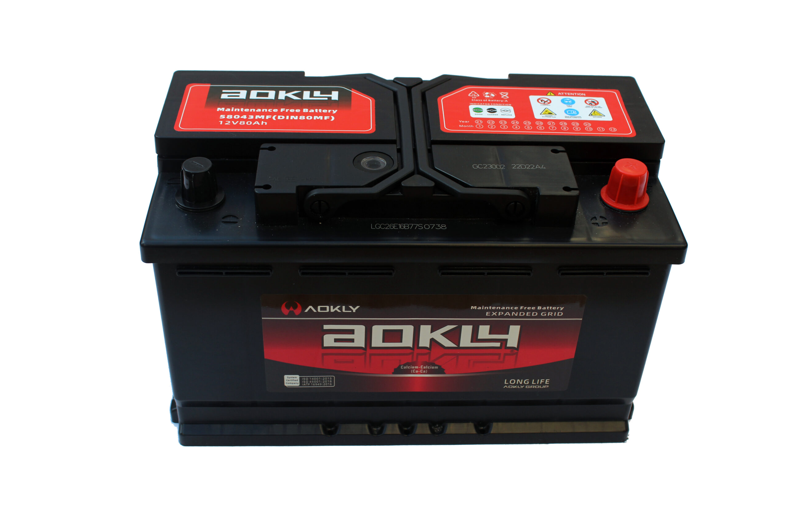 AOKLY  BATTERY 12V80AH / BC-58043MF