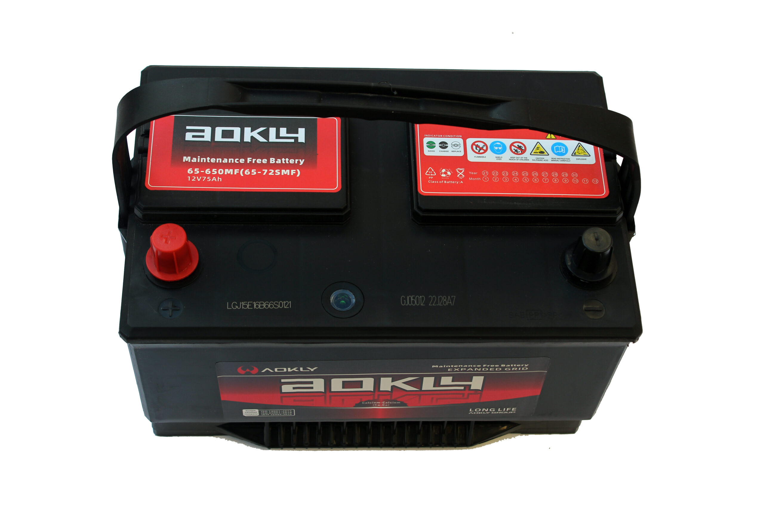 AOKLY BATTERY 12V75AH / BC-65-650MF