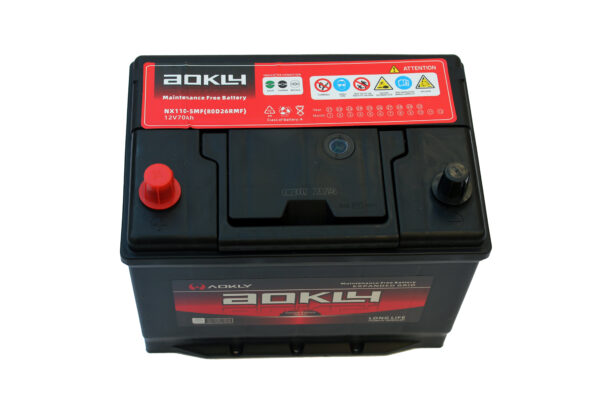 AOKLY  BATTERY 12V70AH – NX110-5R / BC-NX110-5RMF