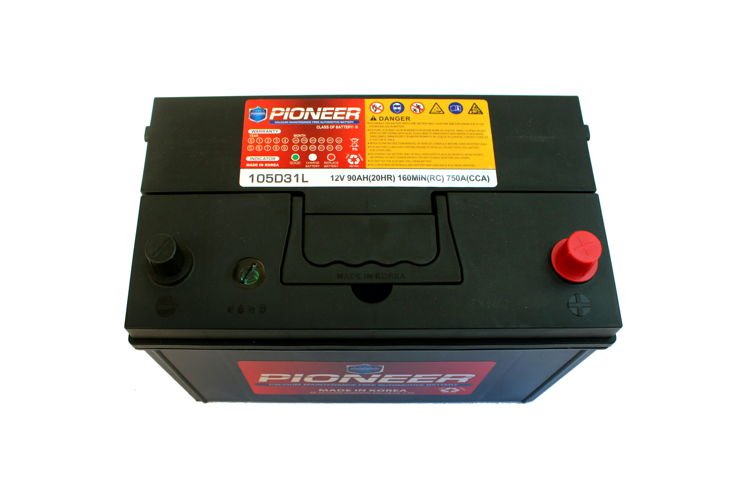 PIONEER BATTERY 12V90AH / BK-PI-105D31L