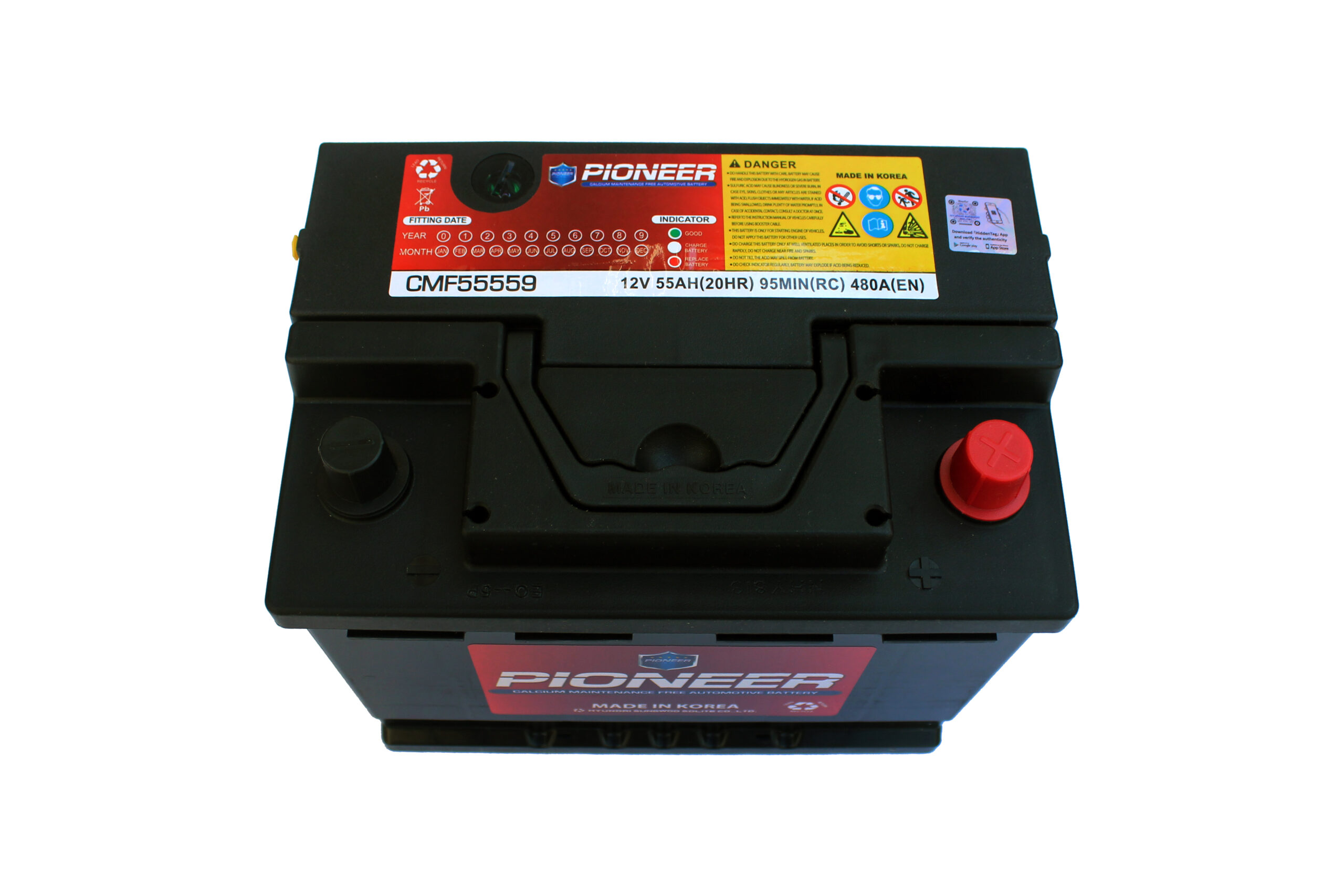 PIONEER BATTERY 55 AH / BK-PI-55530