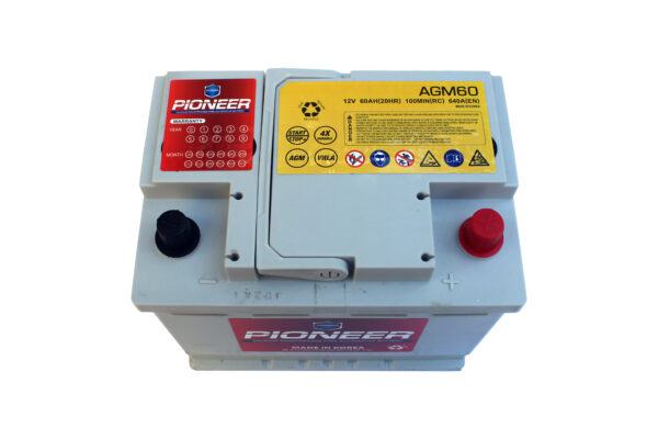 PIONEER AGM BATTERY 12V60AH / BK-PI-AGM60