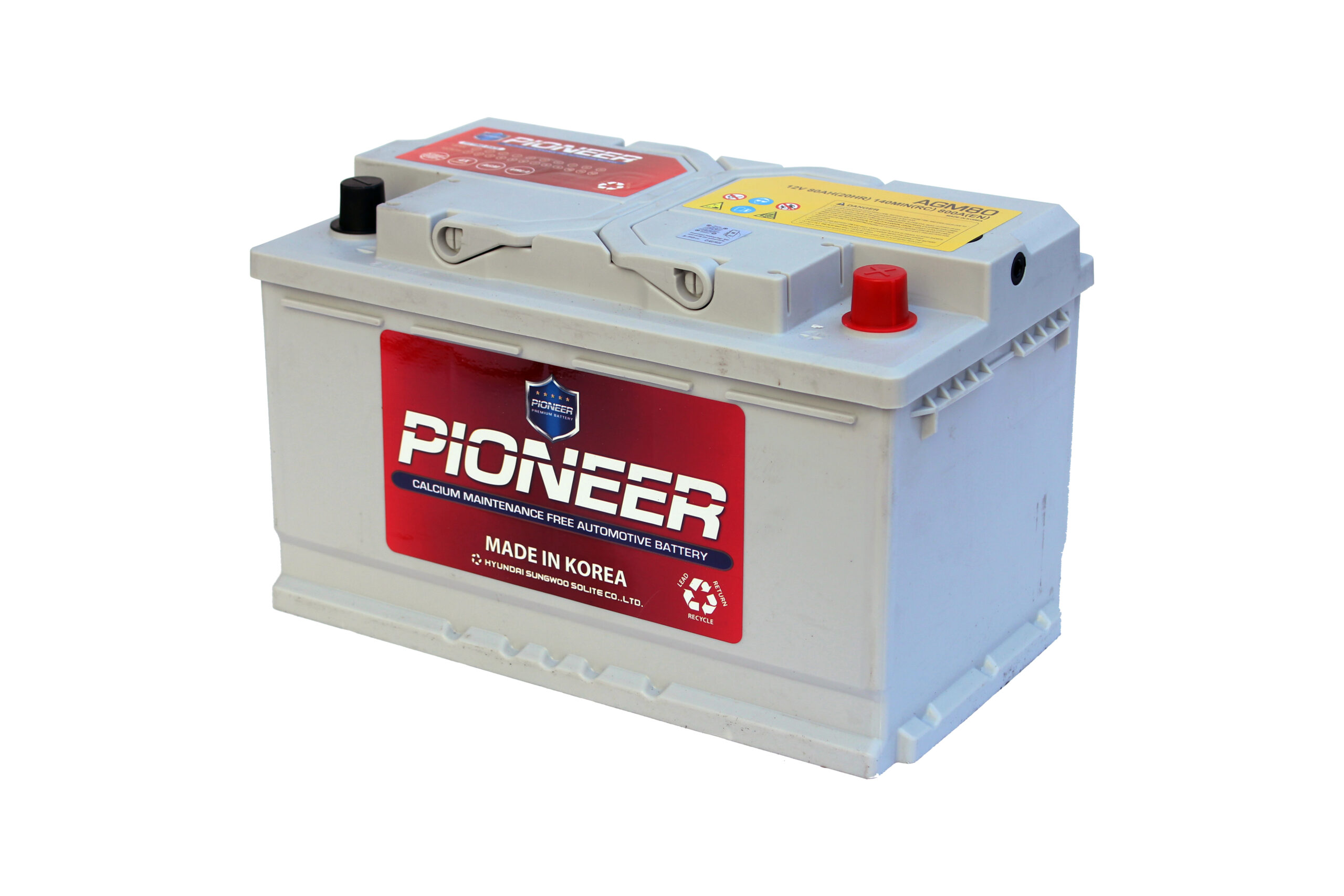 PIONEER AGM BATTERY 12V80AH / BK-PI-AGM80