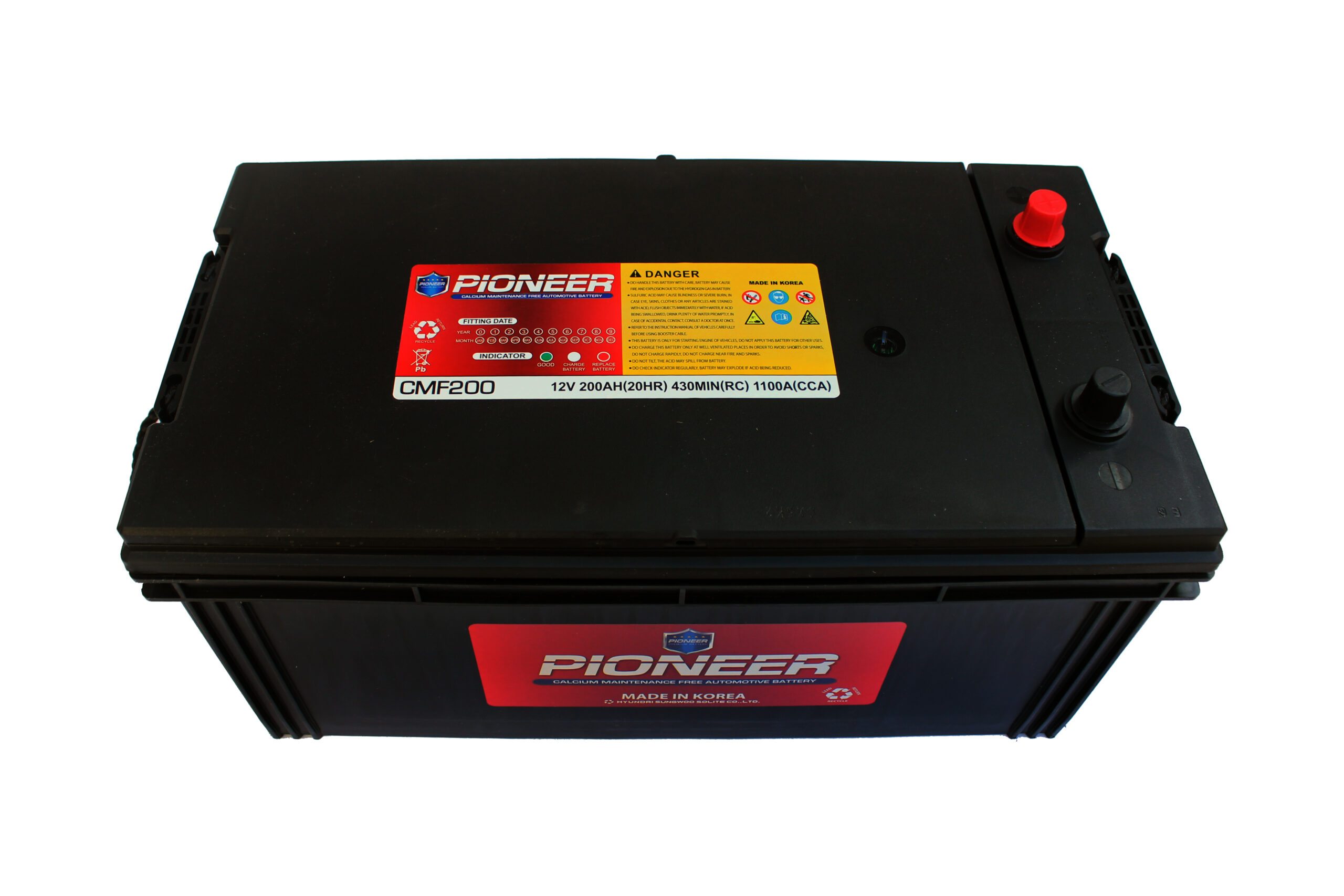 PIONEER BATTERY 12V200AH / BK-PI-N-200MF