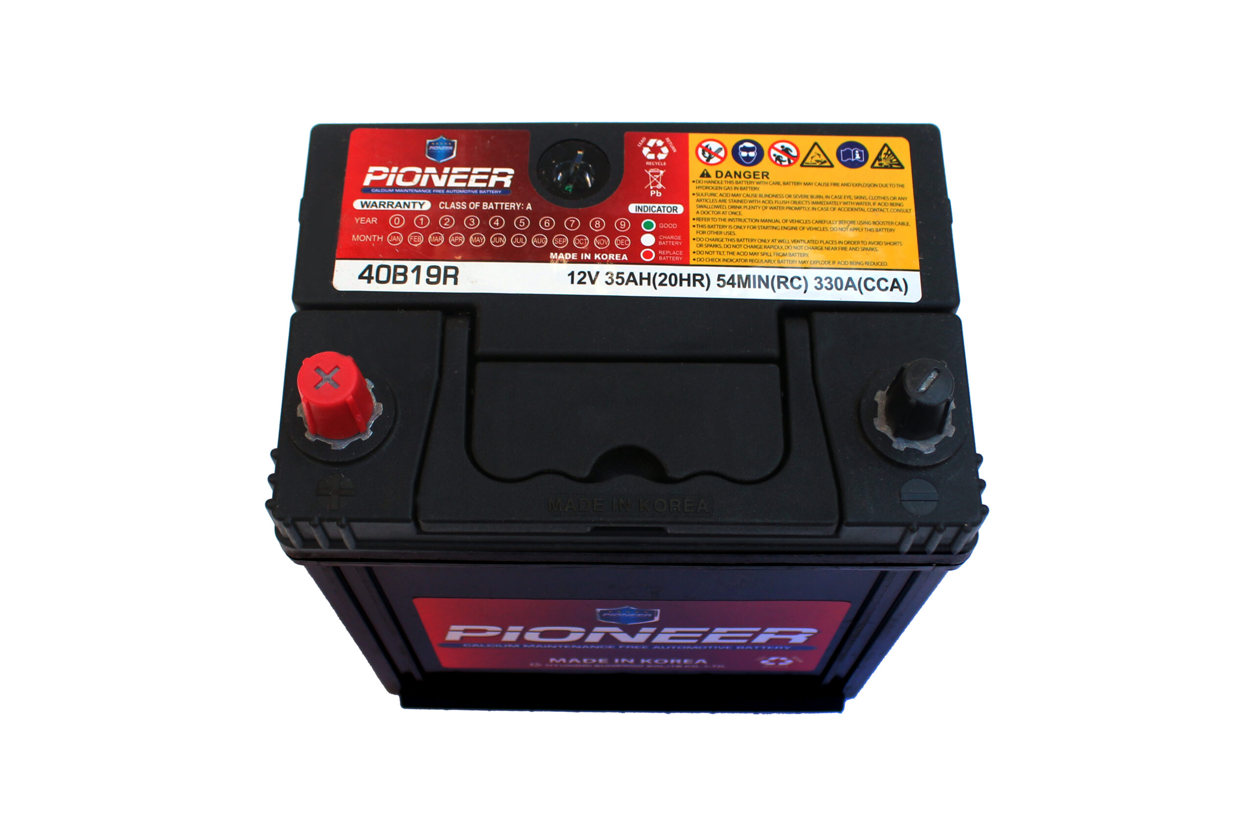 PIONEER  BATTERY 12V35AH / BK-PI-NS40L