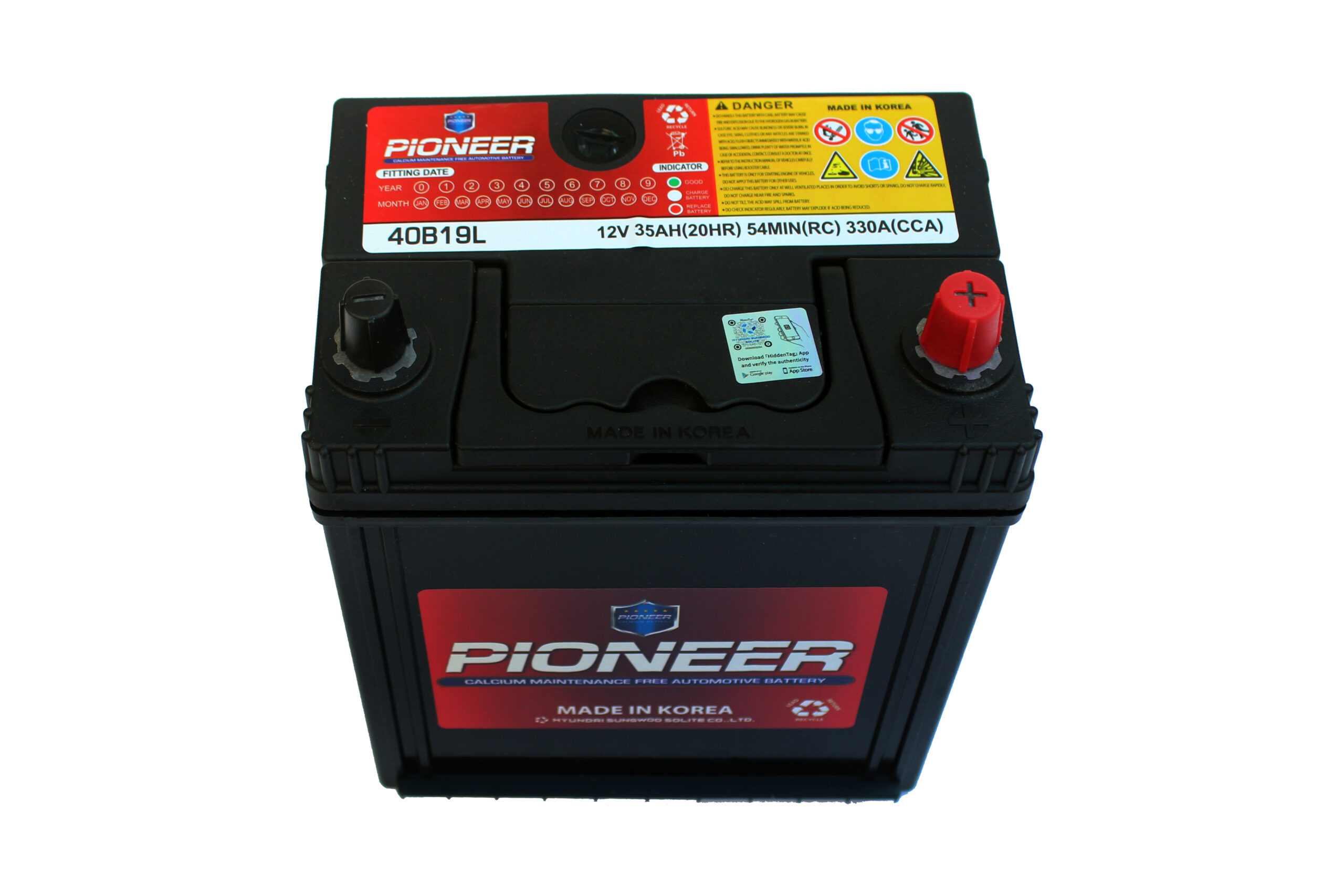 PIONEER  BATTERY 12V35AH / BK-PI-NS40L