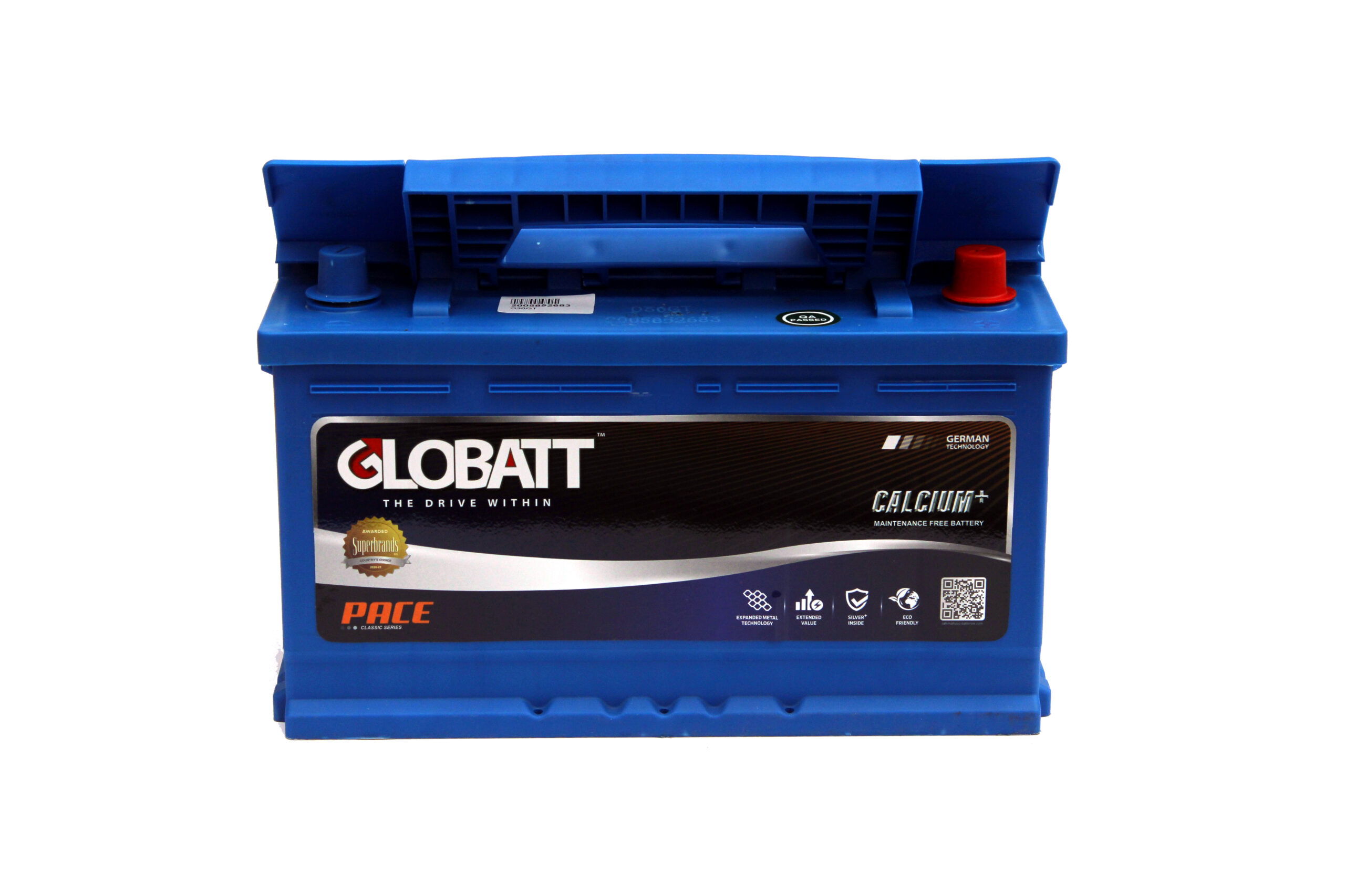 GLOBATT BATTERY 12V80AH / CT-DIN-58035