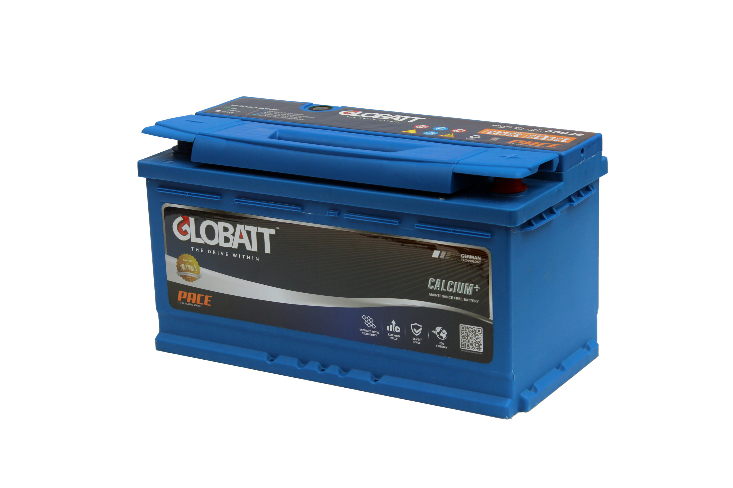 GLOBATT BATTERY 12V100AH / CT-DIN-60038