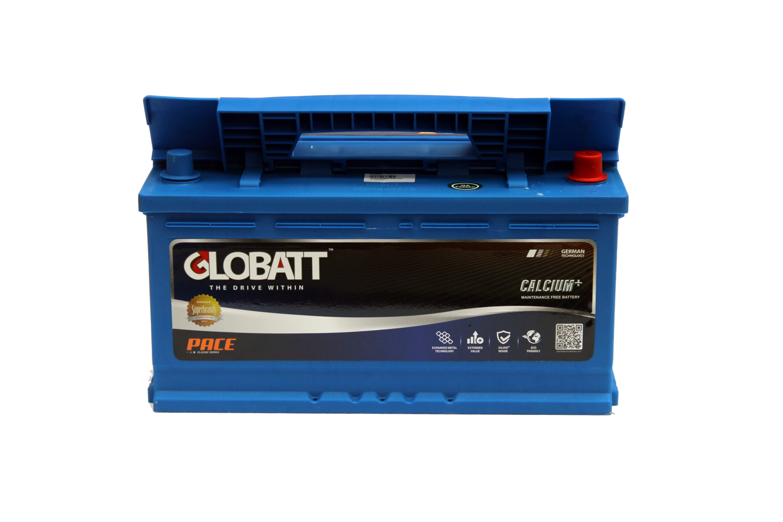 GLOBATT BATTERY 12V100AH / CT-DIN-60038