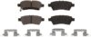 BRAKE PAD METALLIC REAR/ D-1101