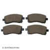 METALLIC BRAKE PAD REAR/ D-1554