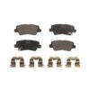 METALLIC BRAKE PAD REAR D-1594/ D-1812