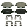 METALLIC BRAKE PAD REAR D-1914/ D-1877