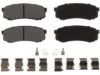 BRAKE PAD METALLIC REAR/ D-606