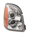 HEADLAMP ASSEMBLY 3.6L 4.6L RIGHT HAND 4 DRS / 15926966