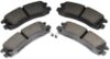 BRAKE PAD REAR 19152685 17D508M/ 171-0935