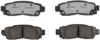 BRAKE PAD KIT REAR 17D883/ 171-1002