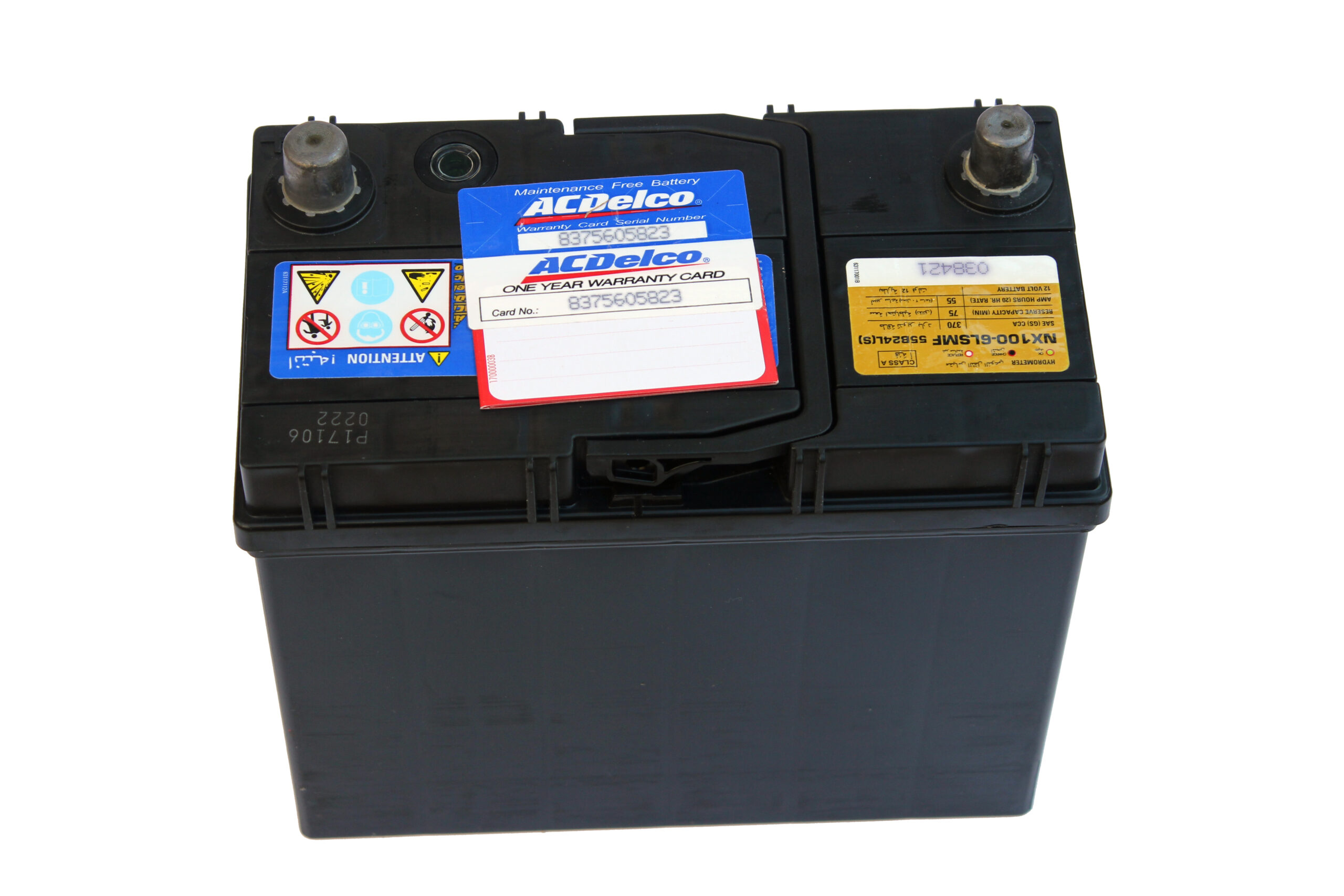 V-ACD-NX100-6LSF ACDELCO BATTERY 12V55AH / V-ACD-NX100-6LSF